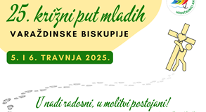 Otvorene prijave za 25. Križni put mladih Varaždinske biskupije